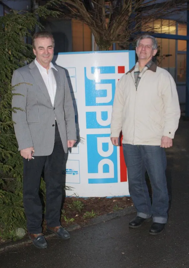 Herr Fitzel (Geschäftsführer) und Herr Gerlach (v.l.n.r.)