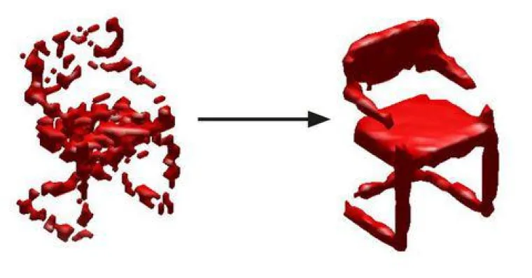 Bild: DISTRO: Saarbrücker Forscher erstellen digitale Objekte aus unvollständigen 3-D-Daten