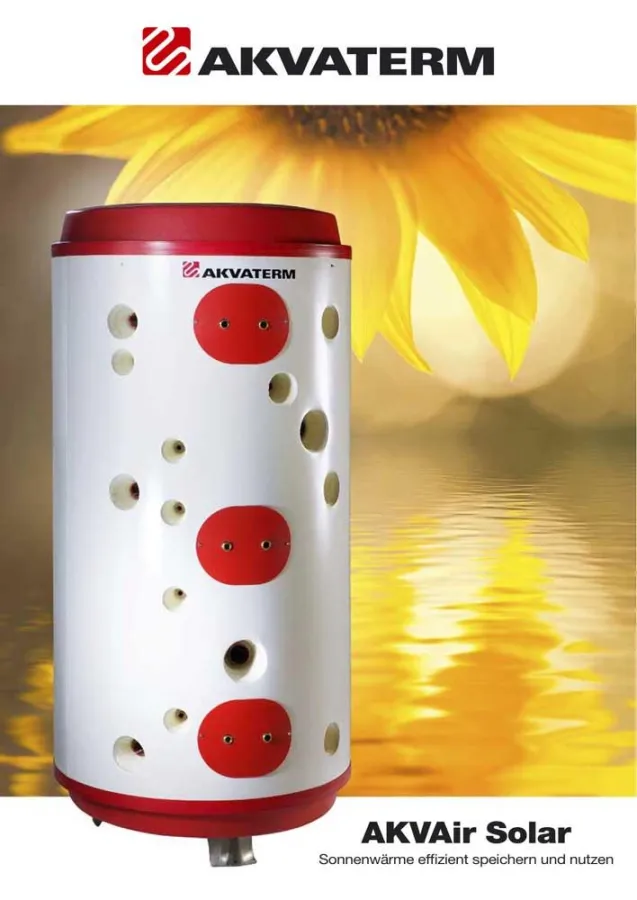 AkvatermAir Solarspeicher