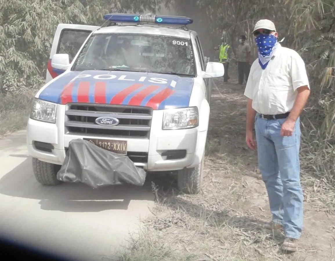 Unterstützung beim SAR am Vulkan Merapi in Indonesien