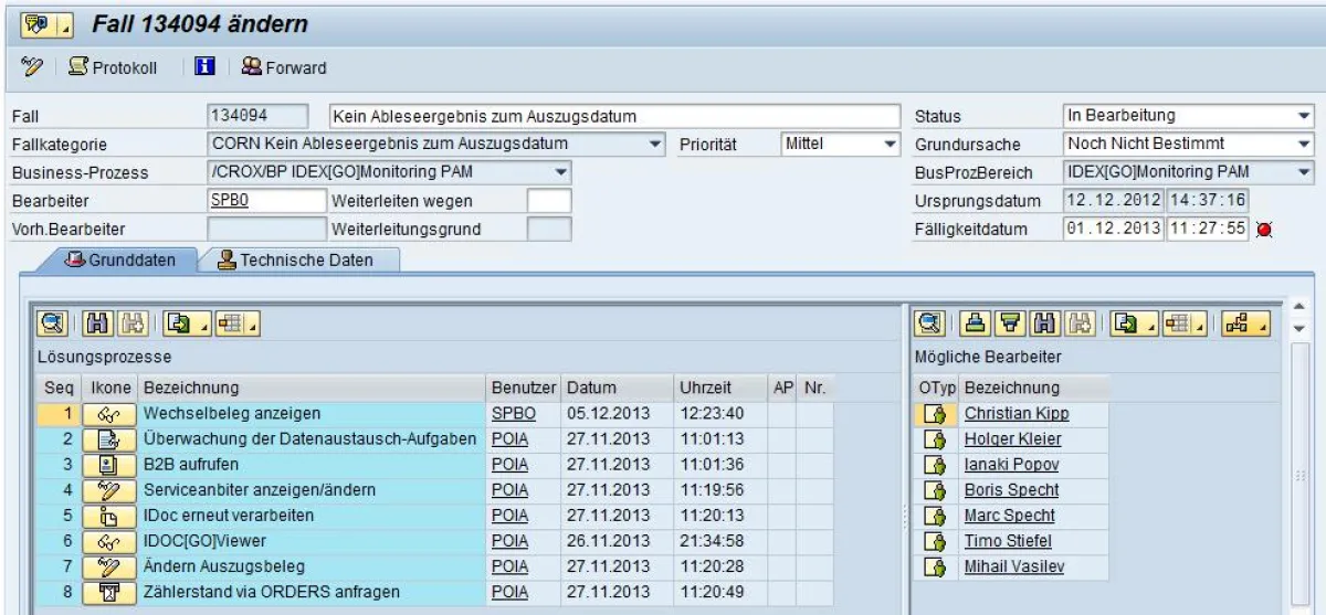 Mit BPEM[GO]monitoring alles im Blick: Anwendersicht zur Klärungsfallbearbeitung