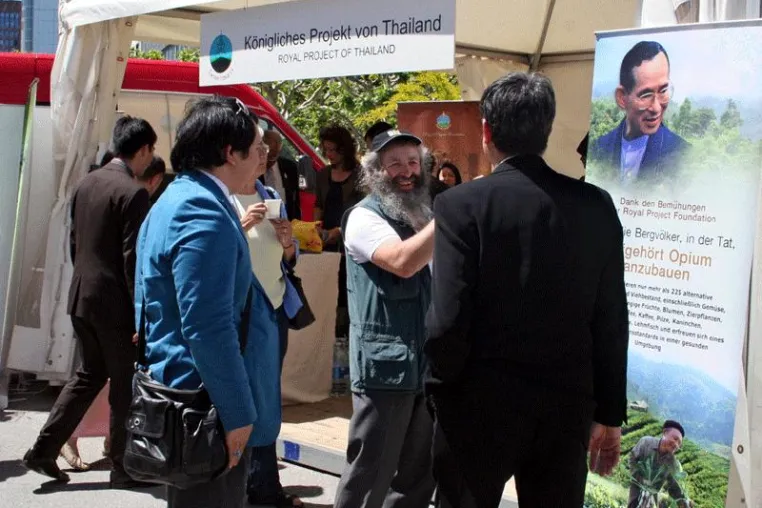 Bild: Thai Cultural Festival - Prinz Rajani stellt die „Royal Project Foundation“ in Frankfurt vor