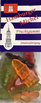 Bild: Süße Heimat stellt die neue Fruchtgummi Mischung „Hamburger Michel“ vor