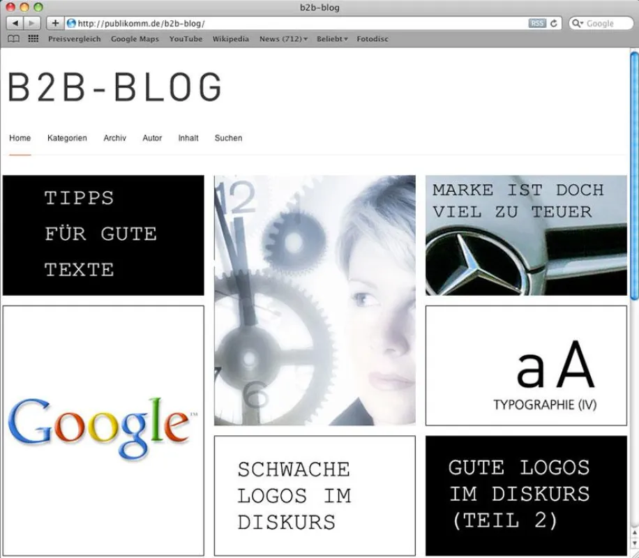 b2b-Blog für alle marketinginteressierte Unternehmer