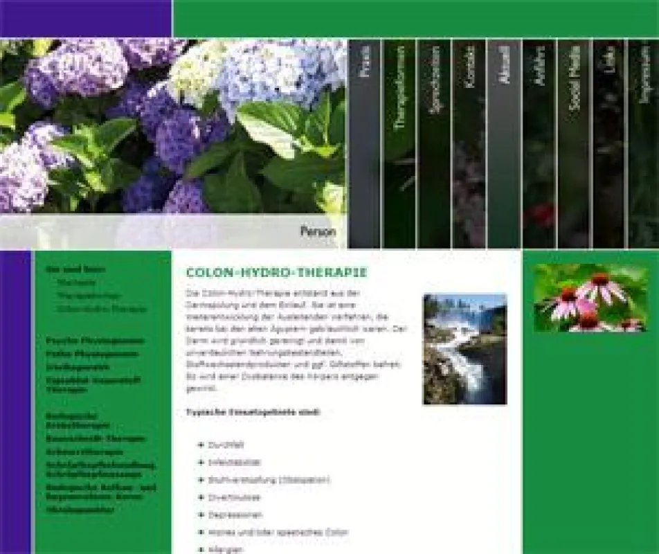 Internetseite von der Naturheilpraxis Küßner aus Dallau: www.naturheilpraxis-kuessner.de