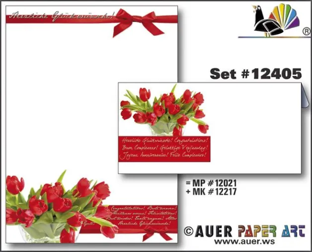 Osterkarten und Osterbriefpapier von Auer Paper Art Bild: Osterkarten und Osterbriefpapier von Auer Paper Art
