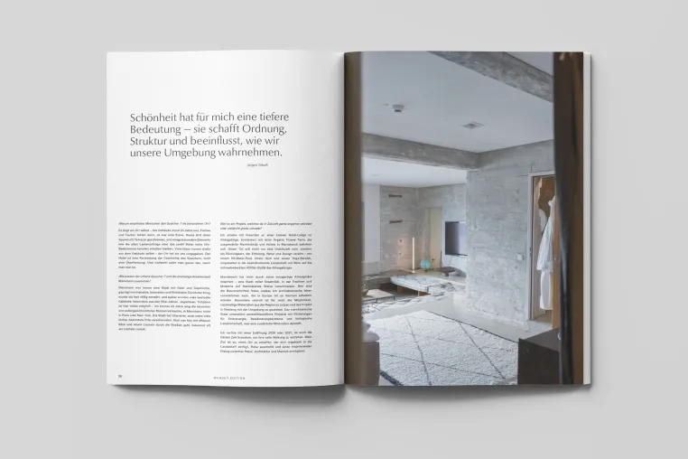 Selling Architecture: WENSKY Immobilien verbindet Verkauf, Design-Magazin und Architektur Bild: Selling Architecture: WENSKY Immobilien verbindet Verkauf, Design-Magazin und Architektur