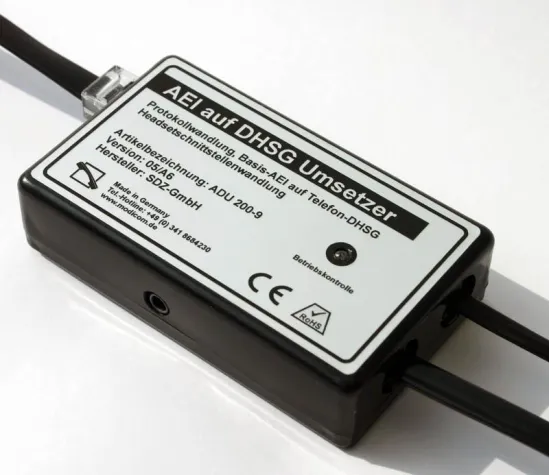 Bild: Durchbruch in der Protokollumwandlung der schnurlosen Headset-Technik. Headset-Innovationen aus Leipzig