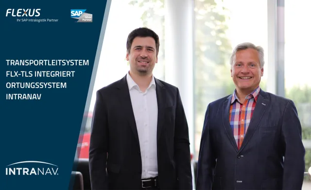 Bild: Transportleitsystem FLX-TLS Integriert Ortungssystem Intranav