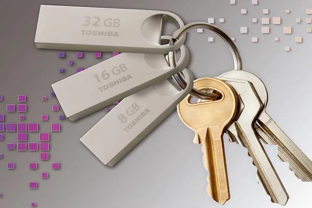 Neue USB-Flash-Laufwerke von Toshiba sind stoß- und staubresistent Bild: Neue USB-Flash-Laufwerke von Toshiba sind stoß- und staubresistent