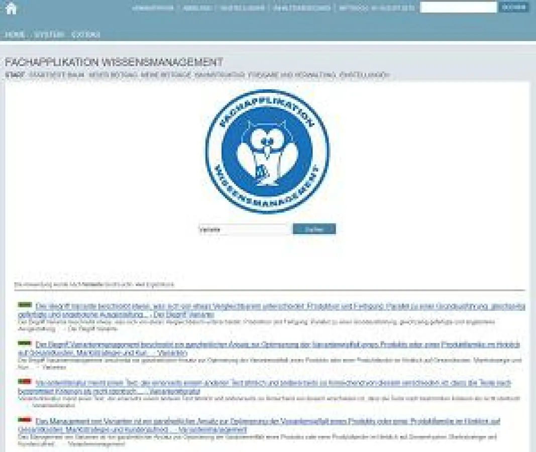 „Übersichtliche Suche mit Relevanz-Bewertung der Treffer“, © United Planet GmbH, Abdruck honorarfrei