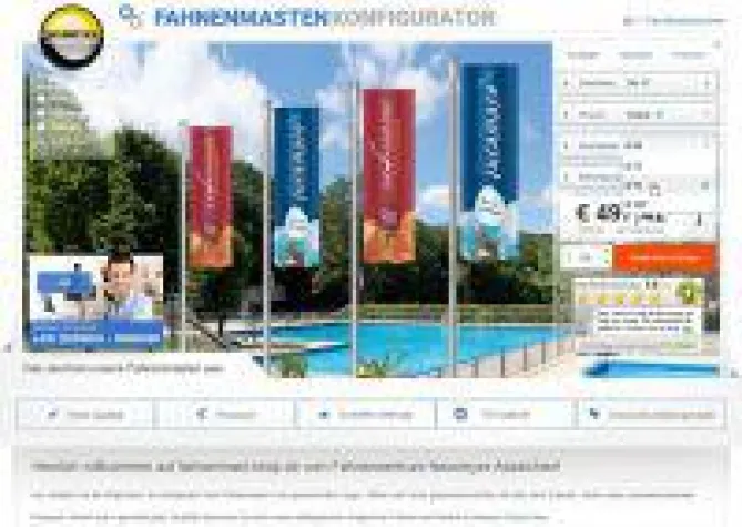 Bild: Das Ende der Ratlosigkeit beim Kauf von Fahnenmasten