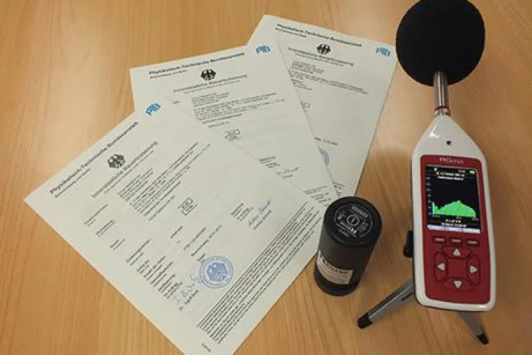 Gerichtsfeste Lärmmessung: Cirrus Research mit PTB-Zulassung für Schallpegelmesser Bild: Gerichtsfeste Lärmmessung: Cirrus Research mit PTB-Zulassung für Schallpegelmesser