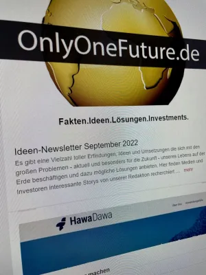 Bild: Revolutionäre Ideen für die Zukunft: OnlyOneFuture.de startet globalen Ideenreport im Herbst 2025