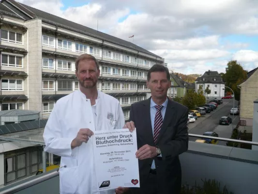 Bild: Herz unter Druck – AOK, Herzstiftung und St. Martinus-Hospital informieren