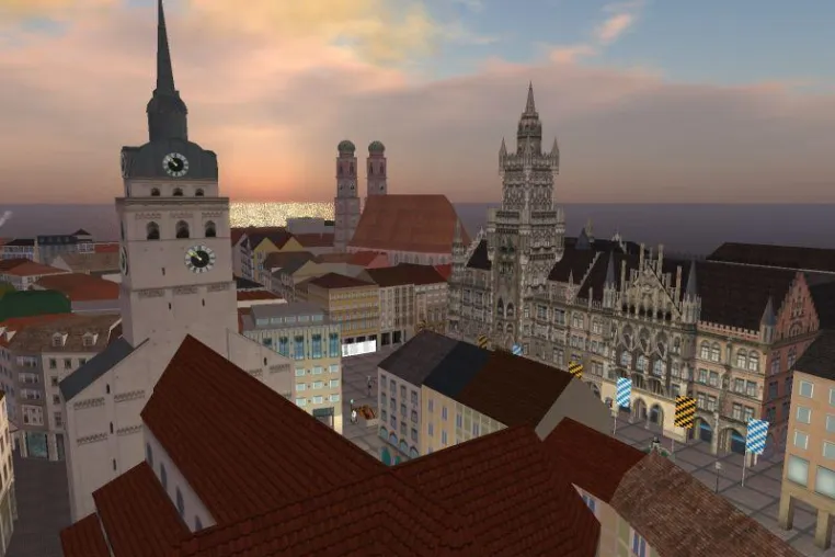 Parallel zum realen Oktoberfest 2008 startet die virtuelle Wiesn in „MünchenSL“, der Stadt in Second Life®. Bild: Parallel zum realen Oktoberfest 2008 startet die virtuelle Wiesn in „MünchenSL“, der Stadt in Second Life®.