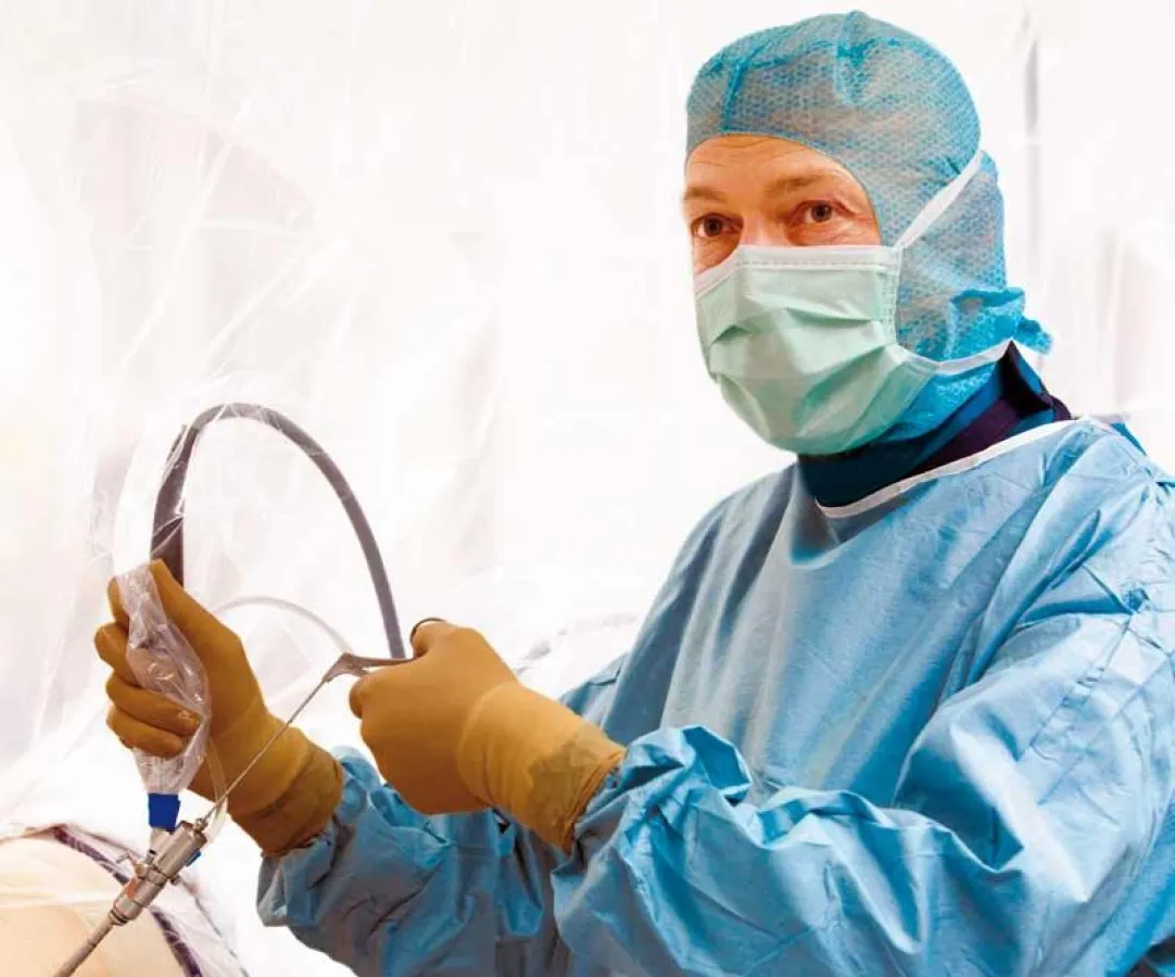 Endoskopische Bandscheiben-OP in der Beta Klinik