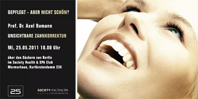 Informationsabend für Patienten im Society Health & SPA Club Berlin am 25.05.2011 Bild: Informationsabend für Patienten im Society Health & SPA Club Berlin am 25.05.2011