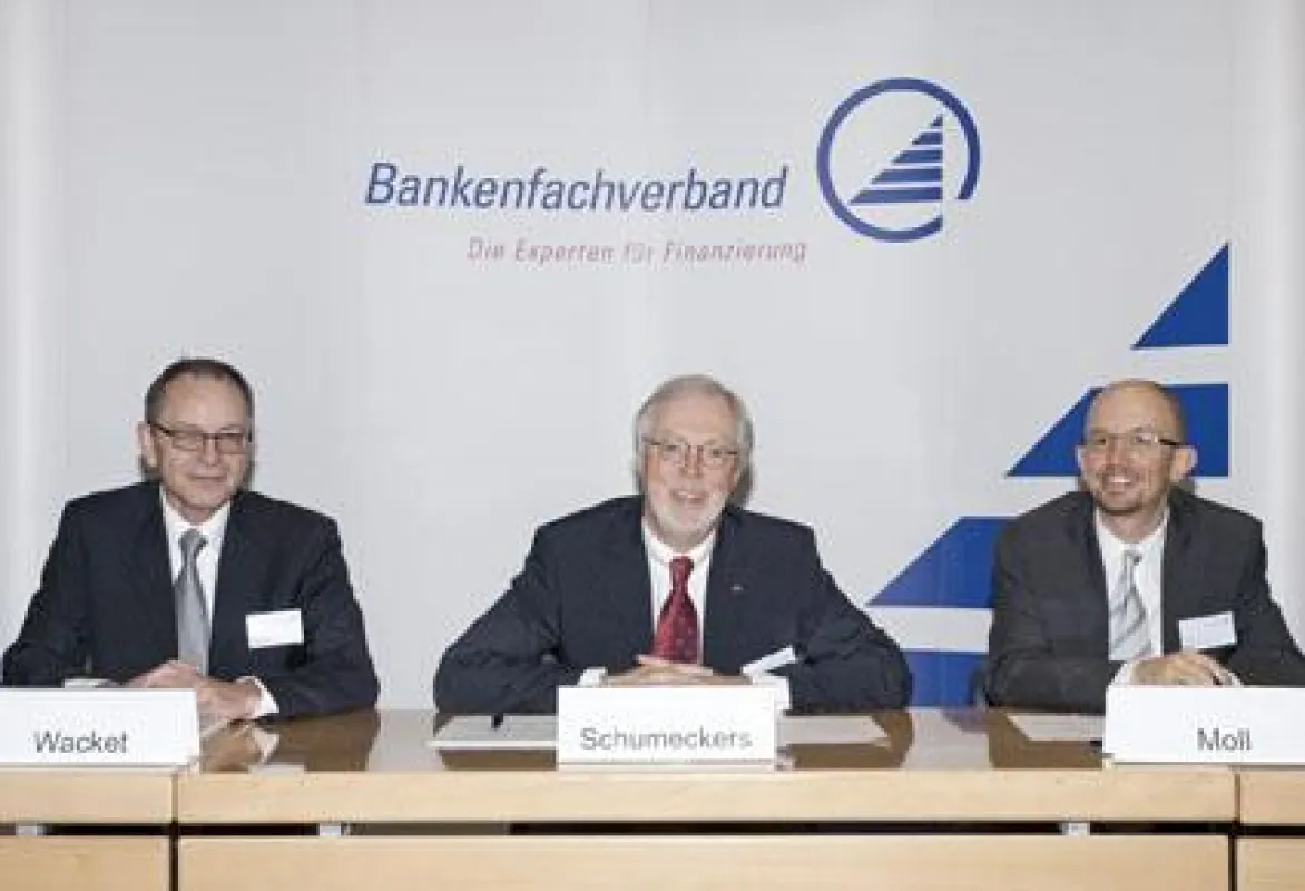 Pressekonferenz des Bankenfachverbandes