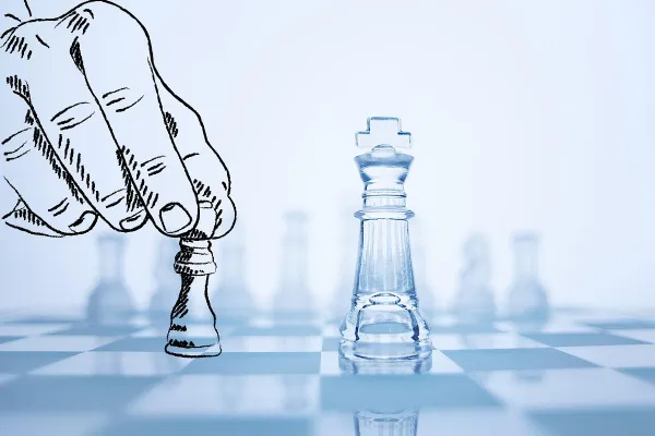 Bild: Gewinnen durch Positionierung