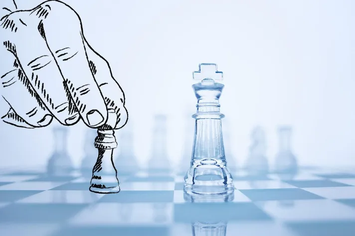 Bild: Gewinnen durch Positionierung