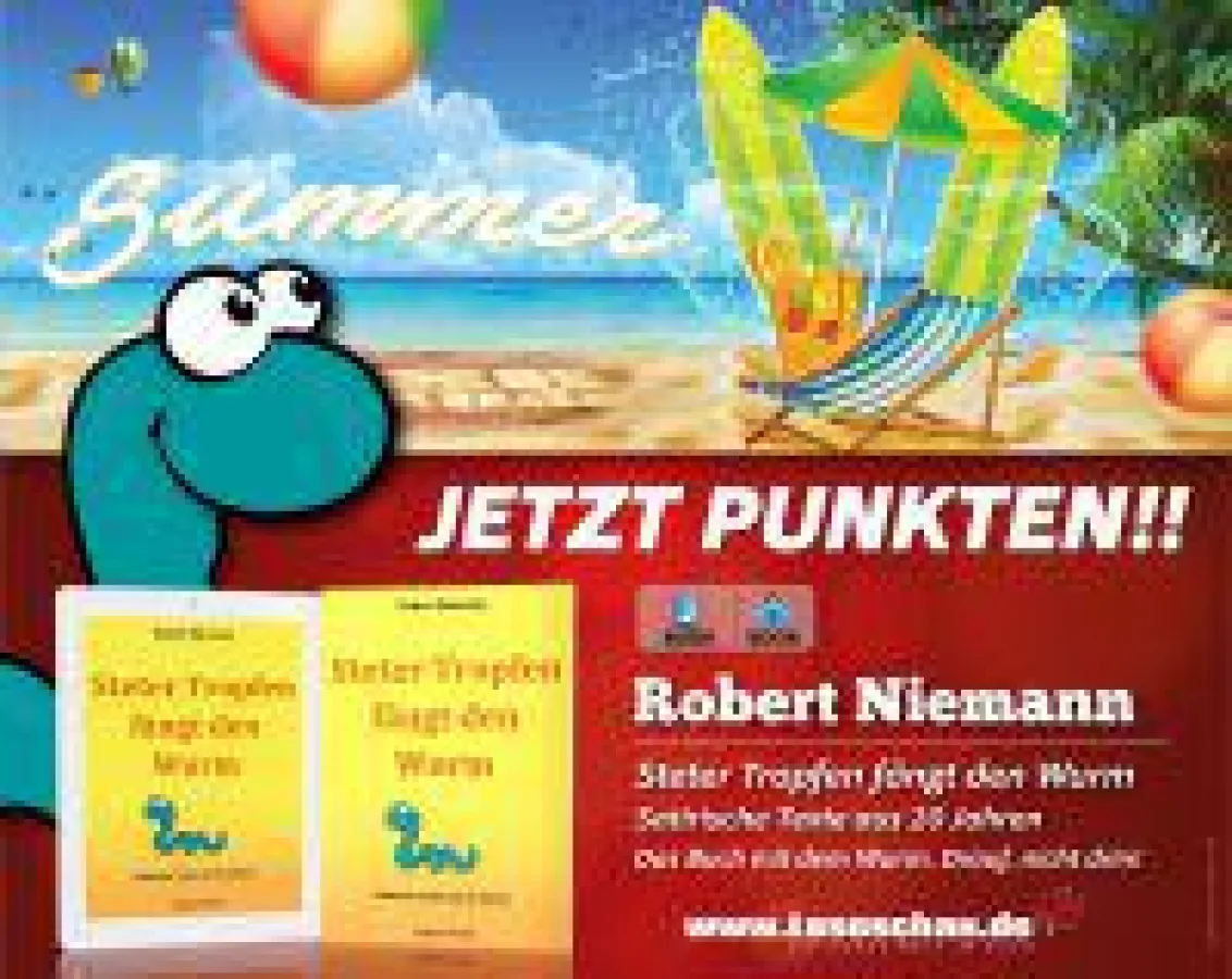 Mit dem lustigen Wurm 