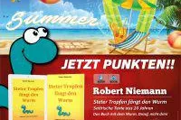 Mit dem lustigen Wurm "punkten!" Bild: Mit dem lustigen Wurm "punkten!"
