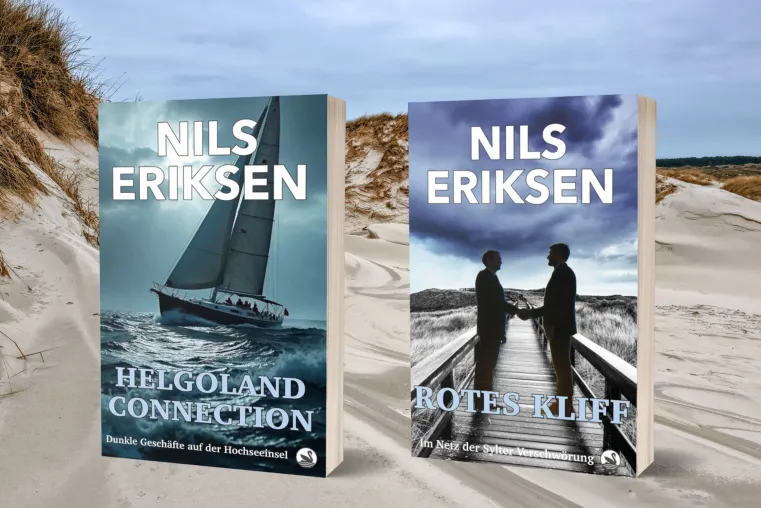 Bild: "Helgoland Connection: Dunkle Geschäfte auf der Hochseeinsel" – Spannender Auftakt zur Erik & Amelia-Reihe