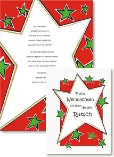 Bild: Weihnachtsgrüße selbst drucken