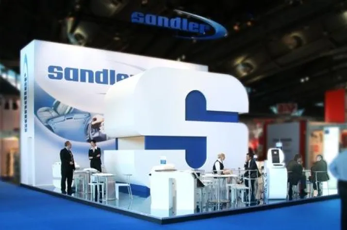 Schultze.Walther.Zahel. gestaltet Sandler Messestand Bild: Schultze.Walther.Zahel. gestaltet Sandler Messestand
