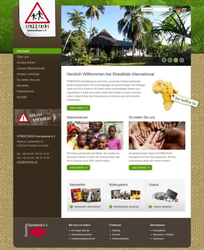 Bild: Werbeagentur gotoMEDIA wirbt um Hilfe für STREETKIDS international e.V.