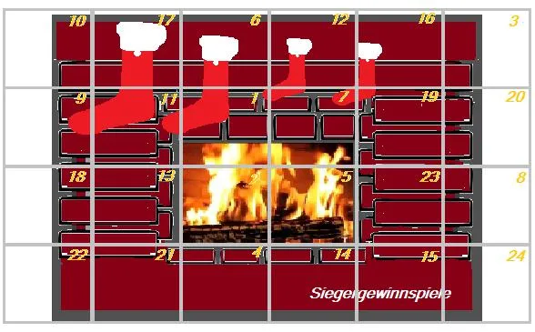 Bild: Adventskalender Gewinnspiele Übersicht 2015