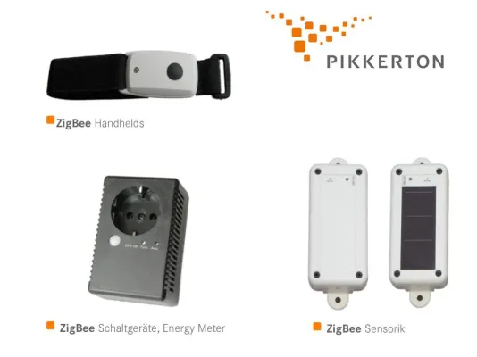 Bild: Kabellos präzise messen und steuern durch energieeffiziente ZigBee-Sensoren und –Aktoren