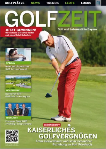 Bild: GOLFZEIT 01 2015 – Der Mittelbayerische Verlag präsentiert die neue Frühjahrsausgabe!