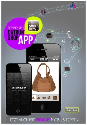 Bild: CATRUN Shop App ist nun für das iPhone raus