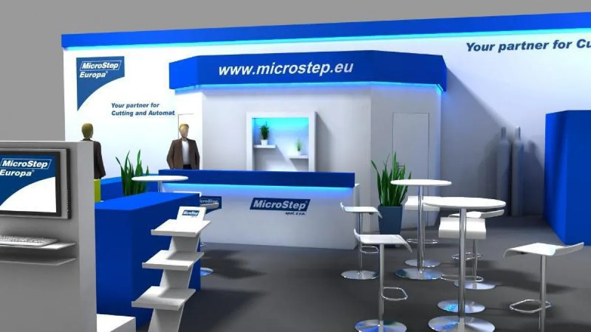 Planung des Messestandes auf der EuroBlech 2012