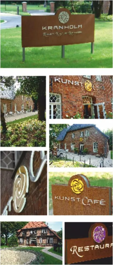 Projekt Kränholm - Ausführung mit Cor-ten Stahl