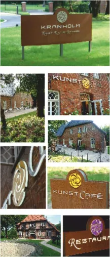 Bild: Kunst und Lichtwerbung in Symbiose