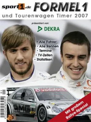 Bild: Der neue „Sport1 Formel 1 und Tourenwagen Timer 2007“ - Königsklasse sucht Thronfolger