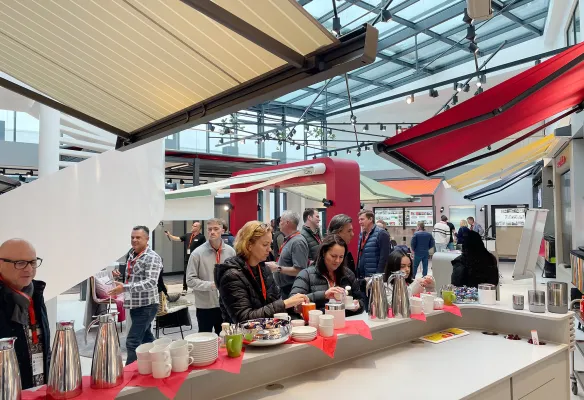 Bild: Internationaler Kundenbesuch