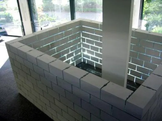 Bild: \"mirbau\'n\" - Ausstellung von Michael Lapper in der Obersten Baubehörde in München