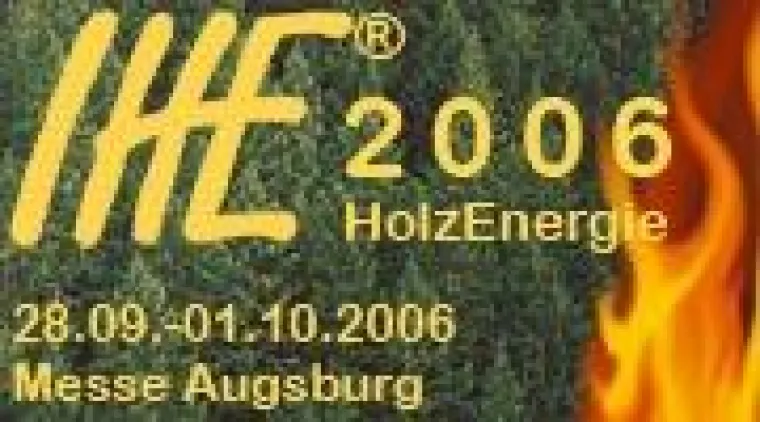 Bild: Potential Holz –  „IHE® HolzEnergie 2006“ in Augsburg