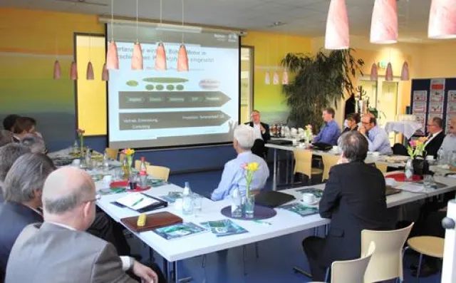 Bild: Der VDI ERFA-Kreis Wertanalyse Nürnberg/München zu Gast bei Bühler Motor