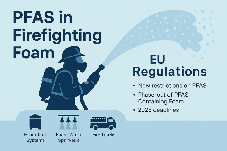 Bild: PFAS/PFC in Schaumlöschanlagen und Sprinklersystemen: Aktuelle regulatorische Entwicklungen 