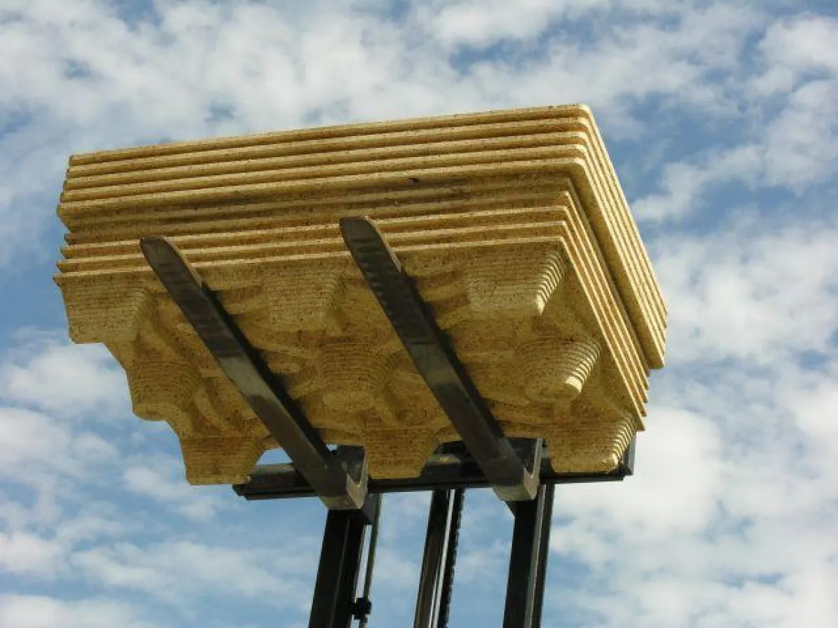 Klassiker im Export: die Einwegpalette von Inka