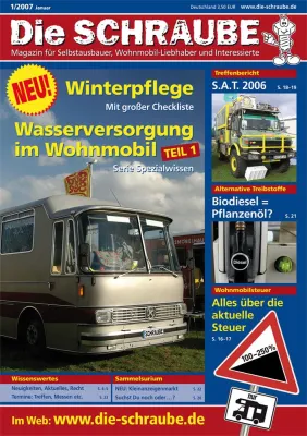 Bild: Neues Magazin für Wohnmobil-Selbstausbauer, Bastler und Tüftler