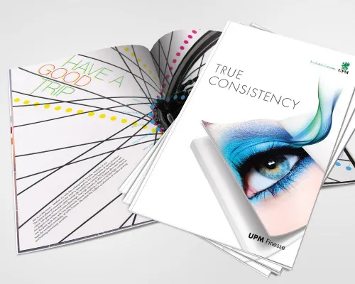 Bild: Die perfekte Basis für Value Added Printing: Pantos realisiert die Kampagne UPM Finesse „True Consistency“