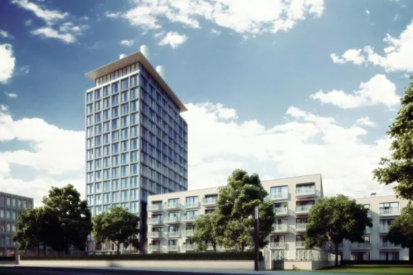 Bild: Neun Monate nach Vertriebsstart: Hohe Nachfrage für Münchner Immobilienquartier The Seven