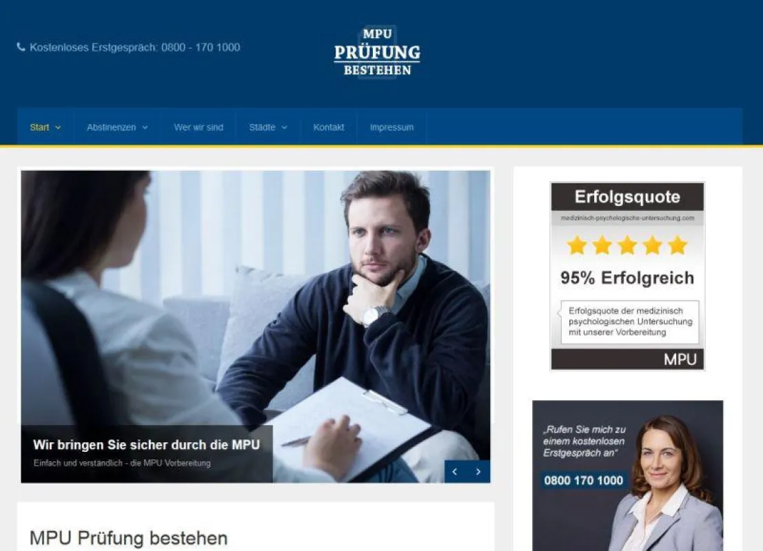 MPU Prüfung bestehen