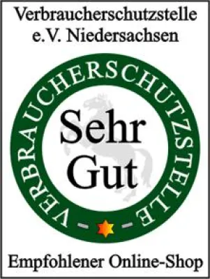Bild: Onlineshop HOMEFASHION24 mit Gütesiegel der Verbraucherschutzstelle e.V. Niedersachsen ausgezeichnet